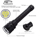 Poderoso IPX8 Mergulho 50m 1200 lumens lanterna